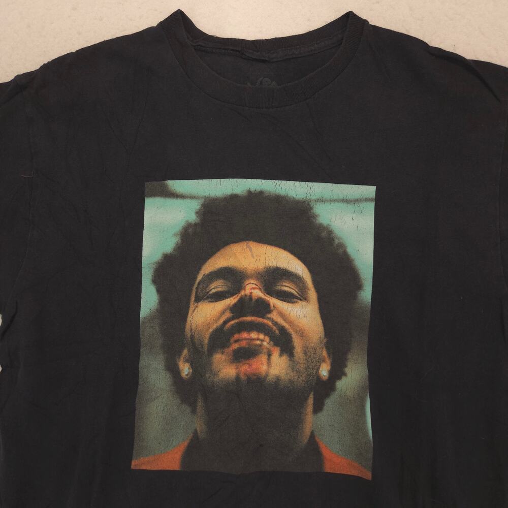 The Weekend Band Short Sleeve Crew Neck Shirt Adult Mens Size Large L Black